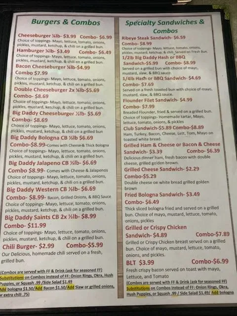 Menu 3