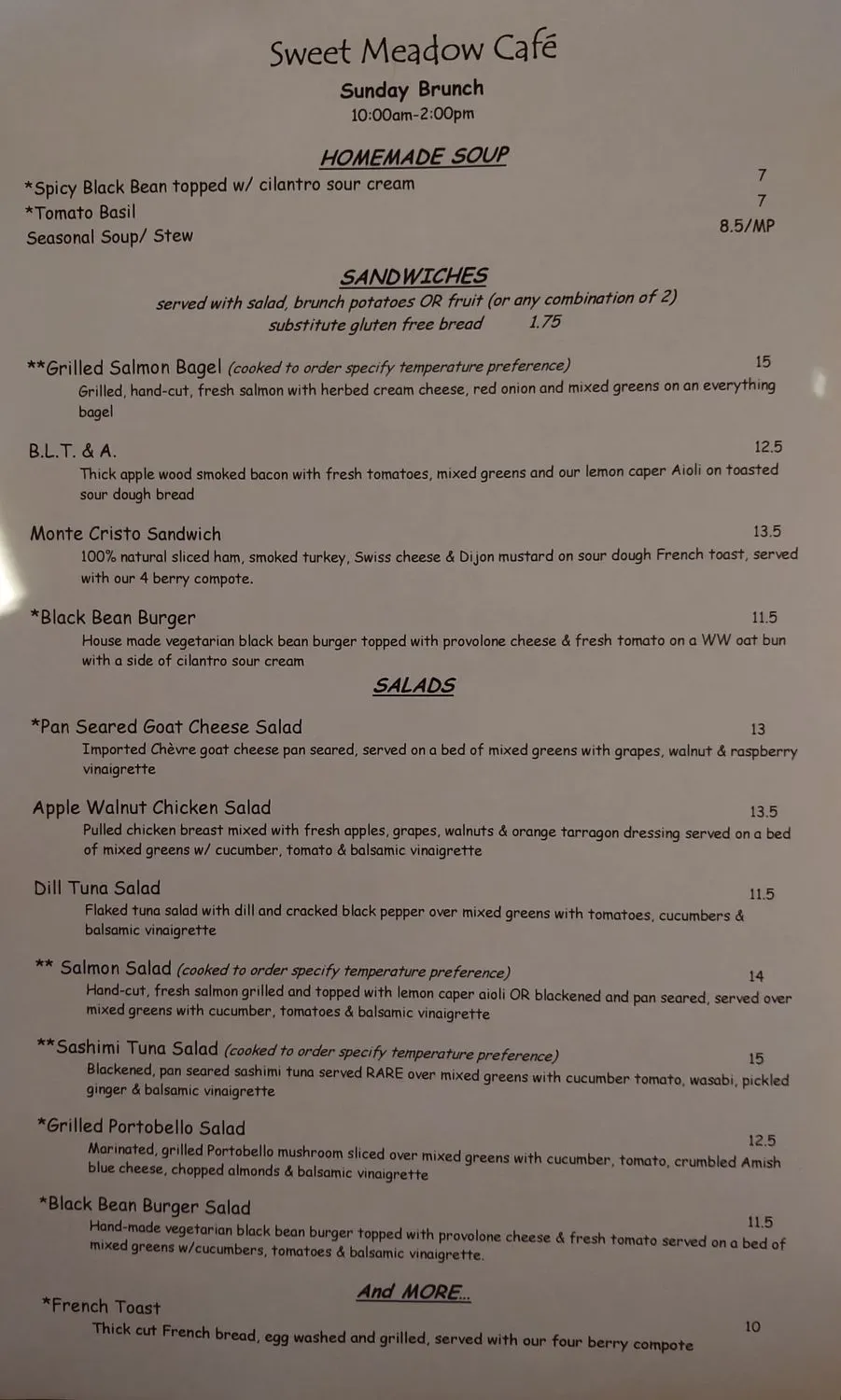 Menu 6