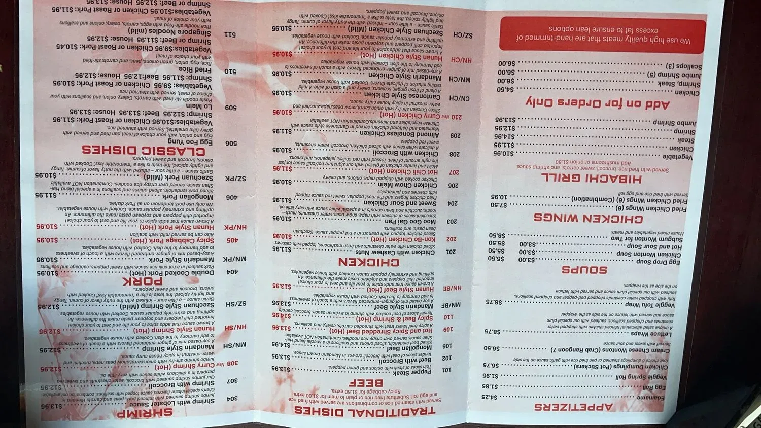 Menu 4