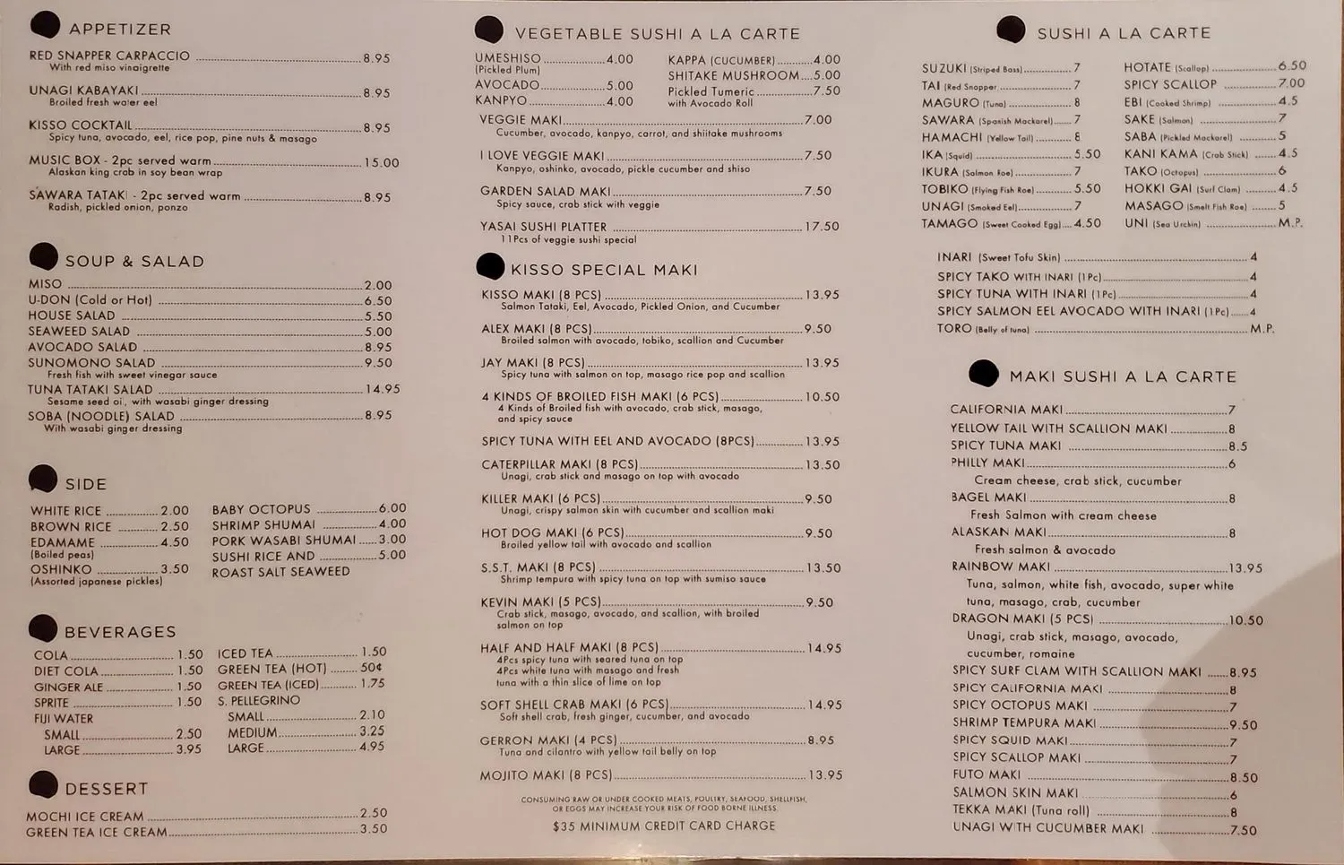 Menu 3