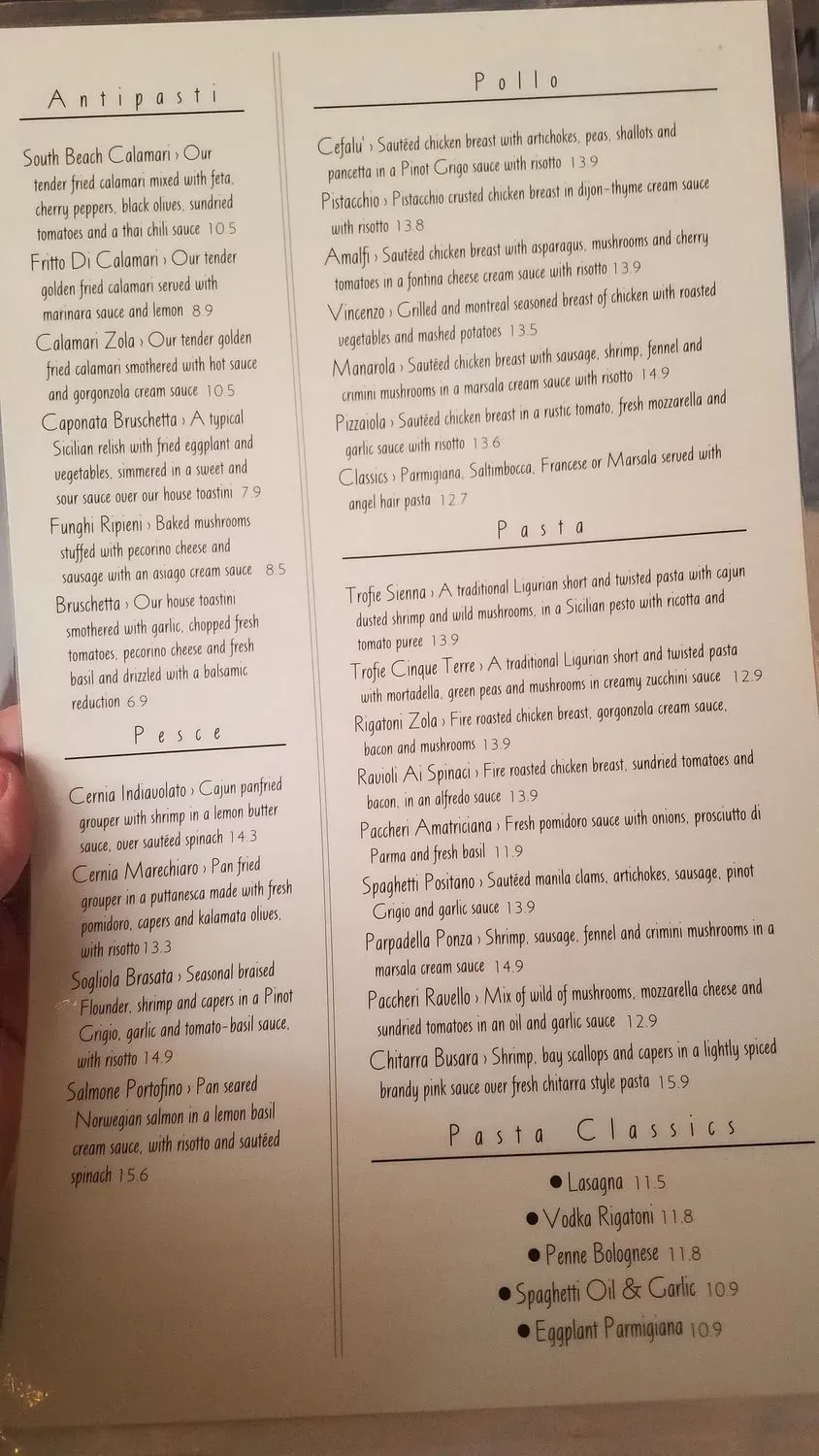 Menu 4