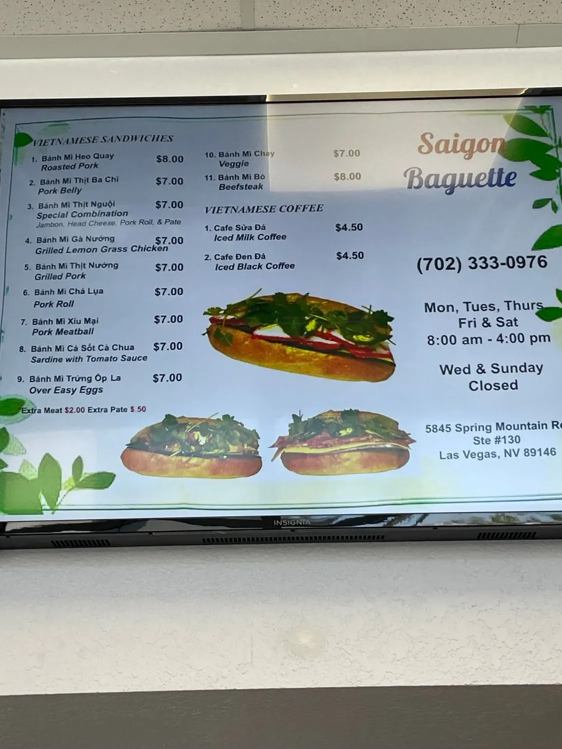 Menu 6