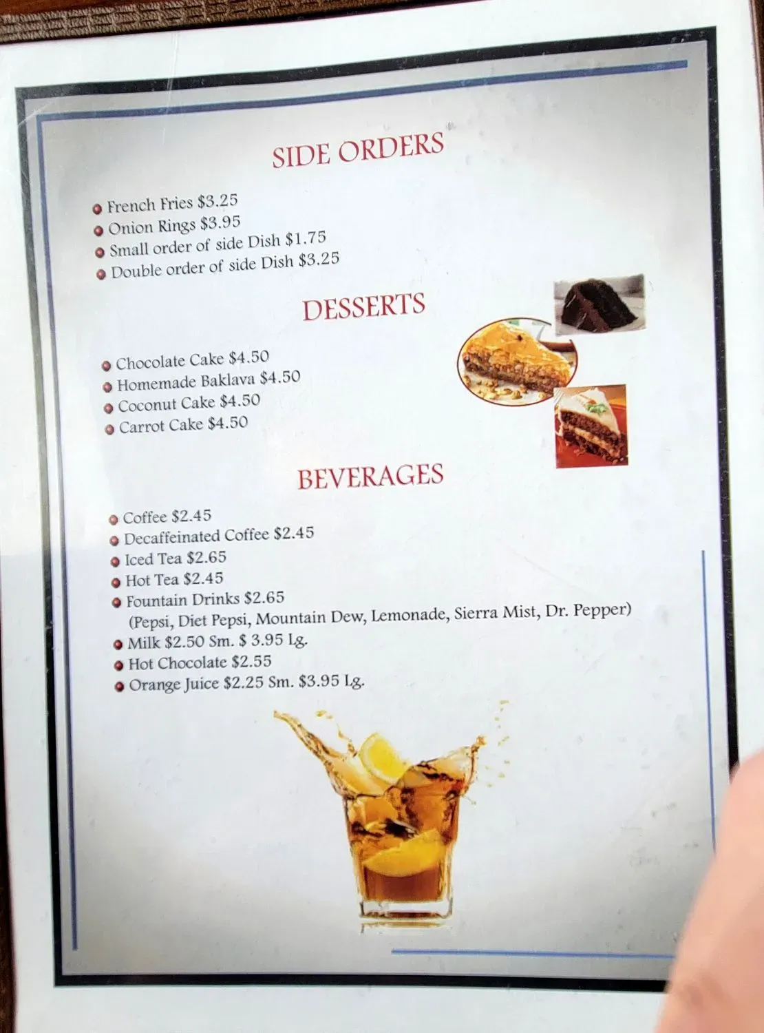 Menu 3