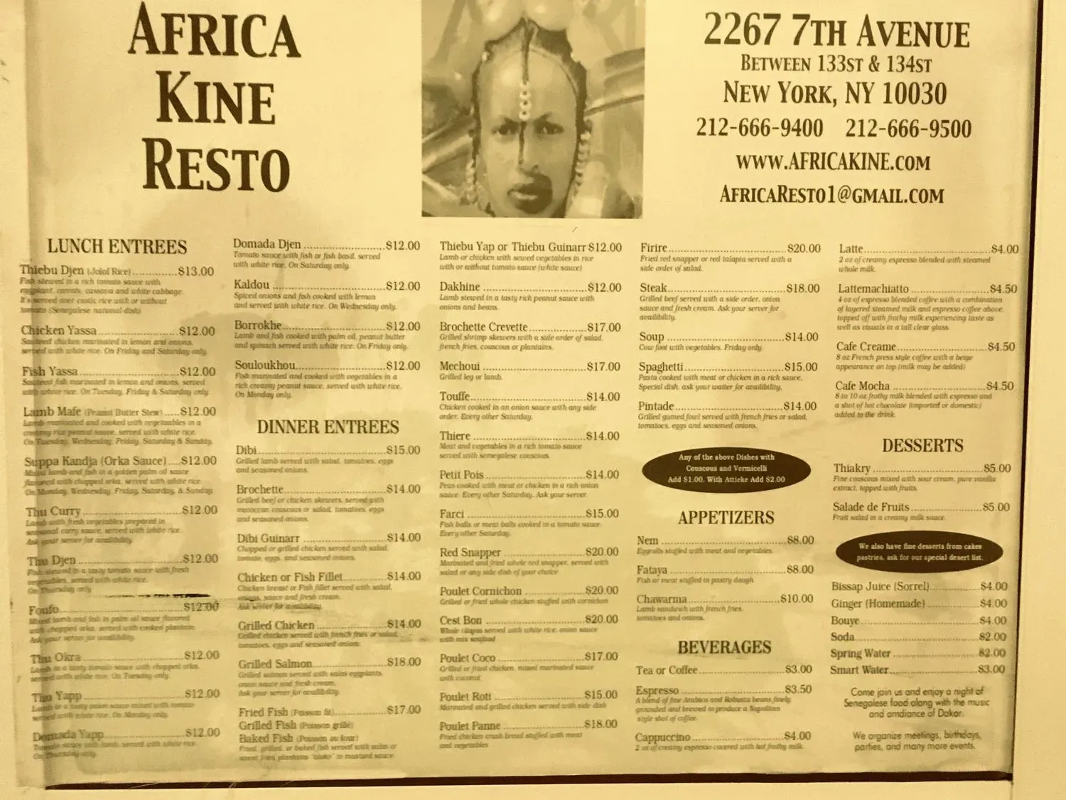 Menu 6