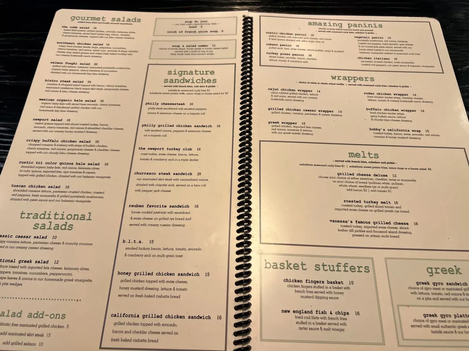 Menu 6