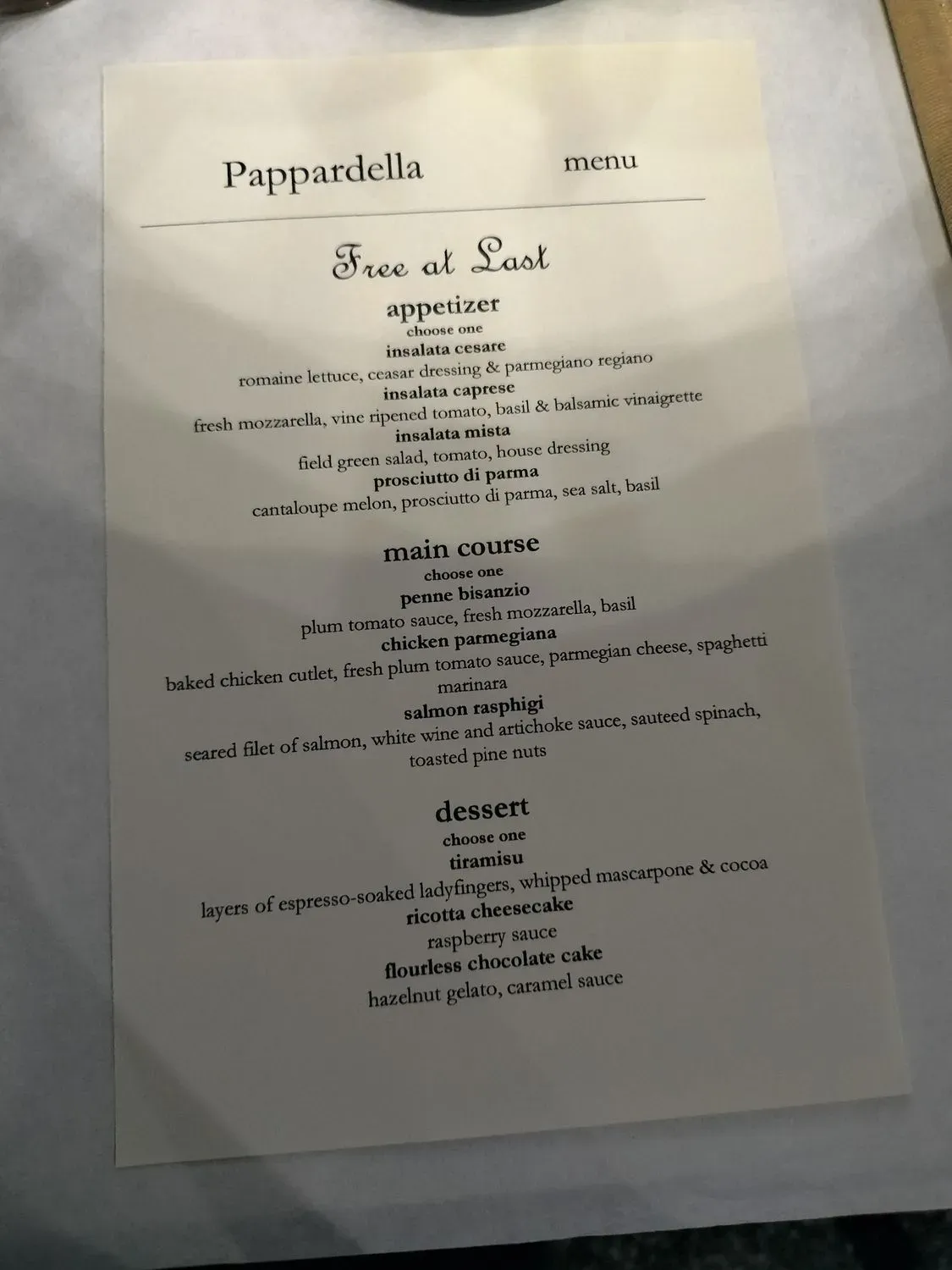 Menu 3