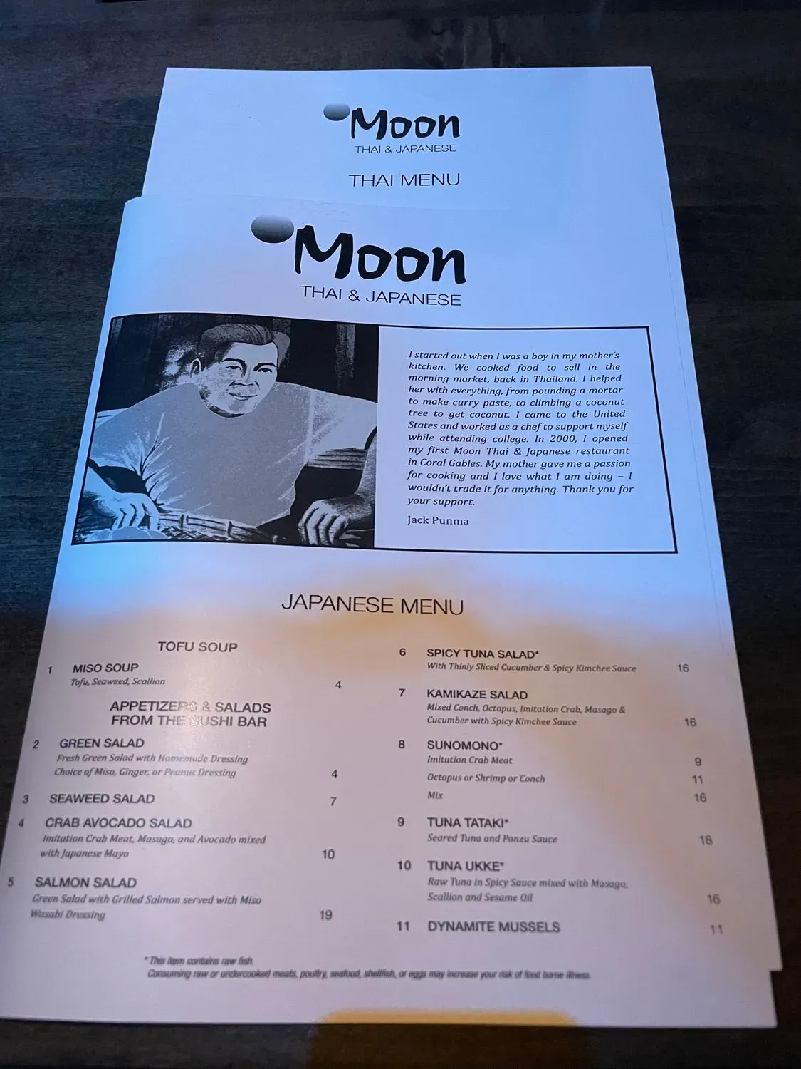 Menu 4