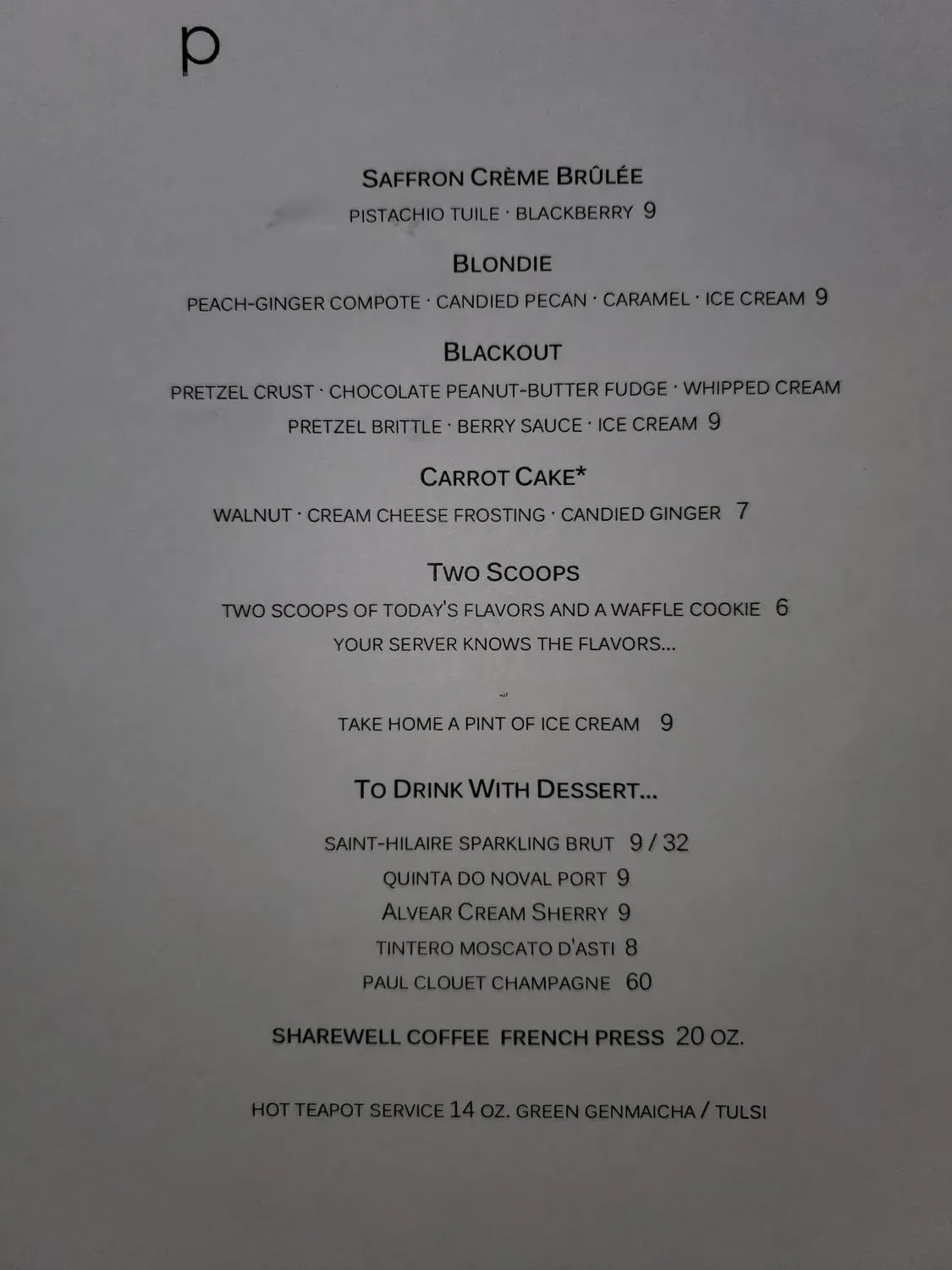 Menu 6