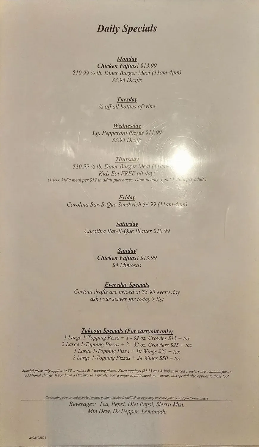 Menu 4