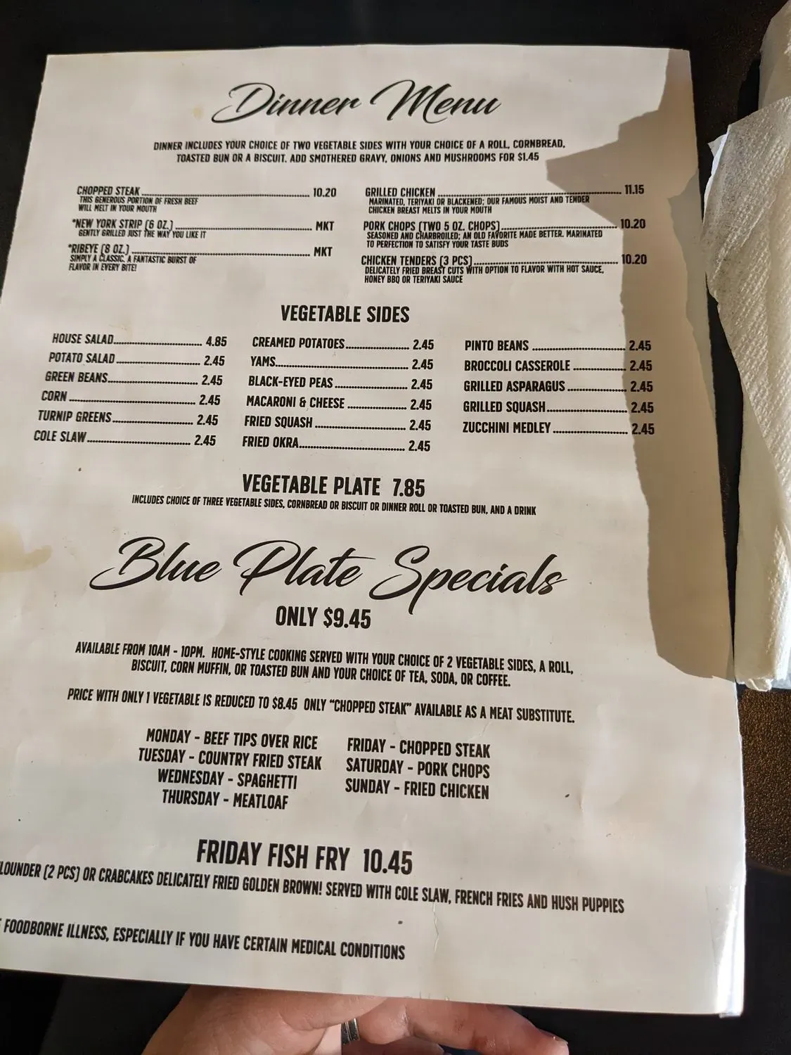 Menu 3