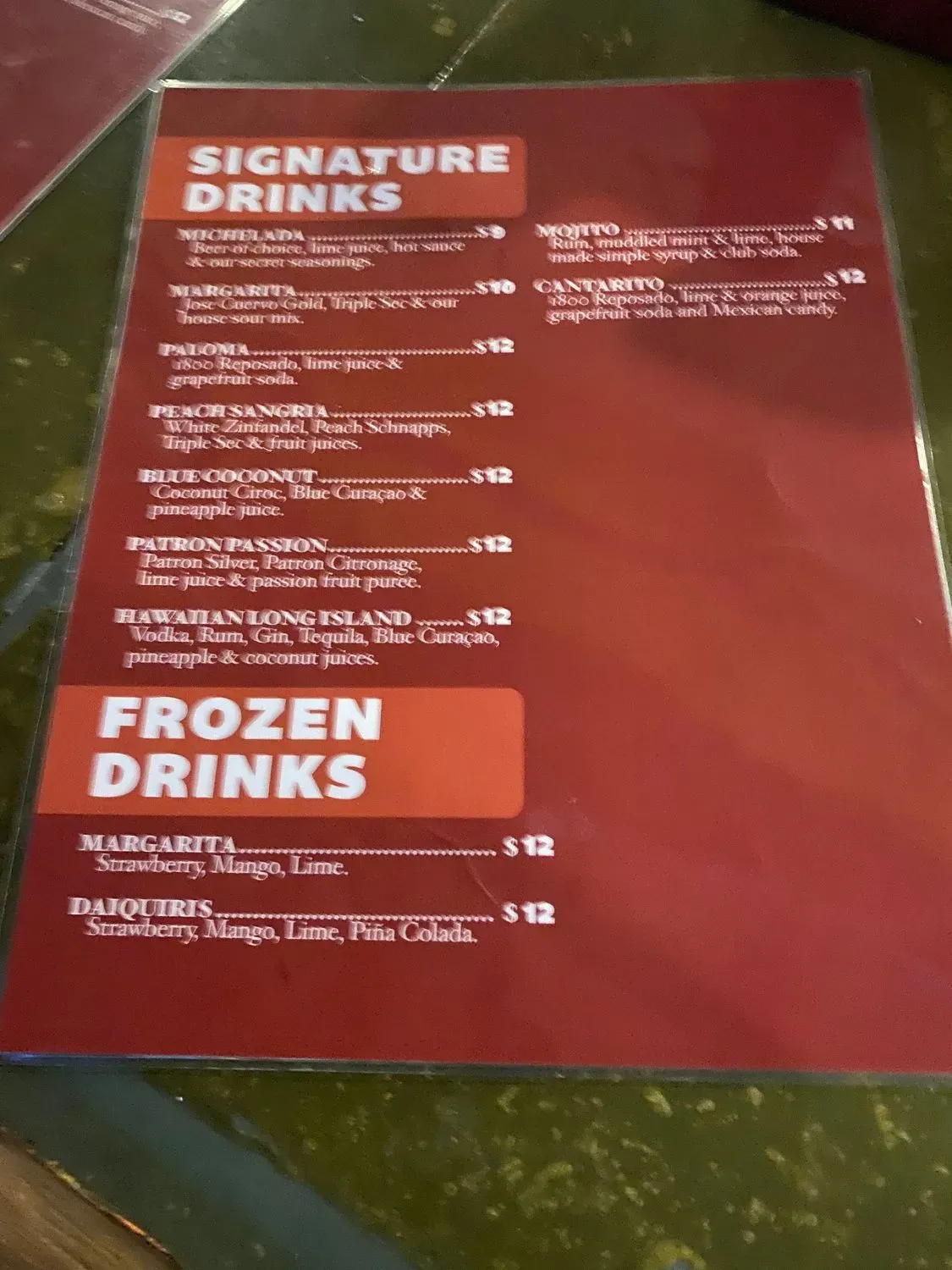 Menu 4