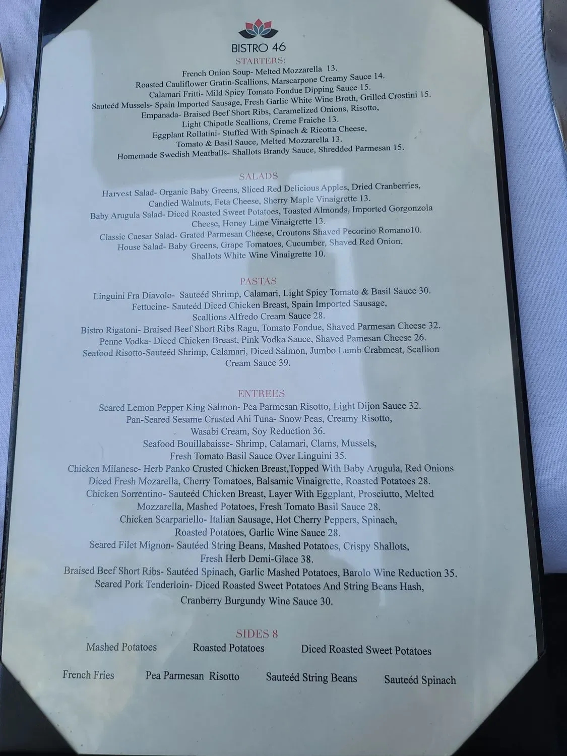 Menu 4