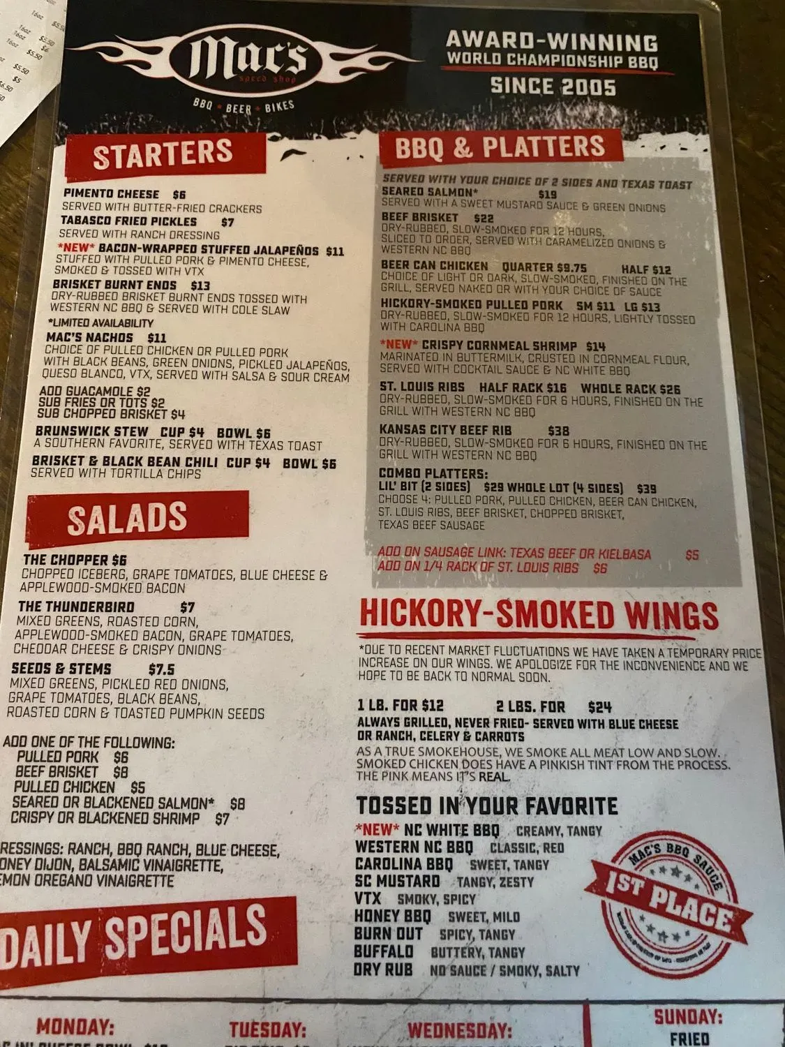 Menu 4