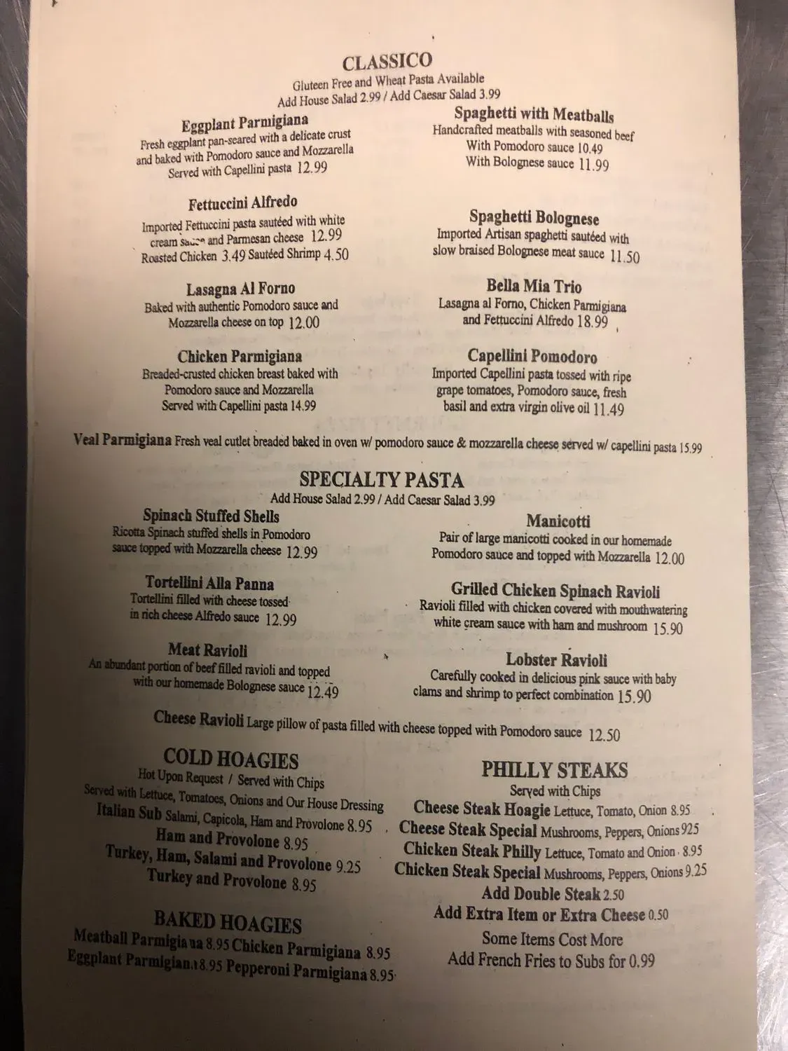 Menu 4