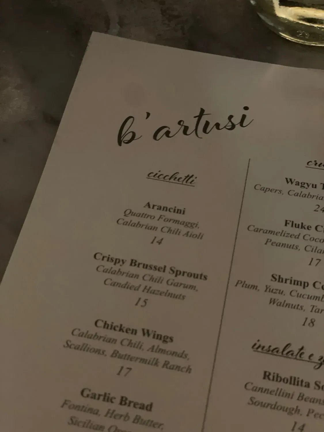 Menu 3