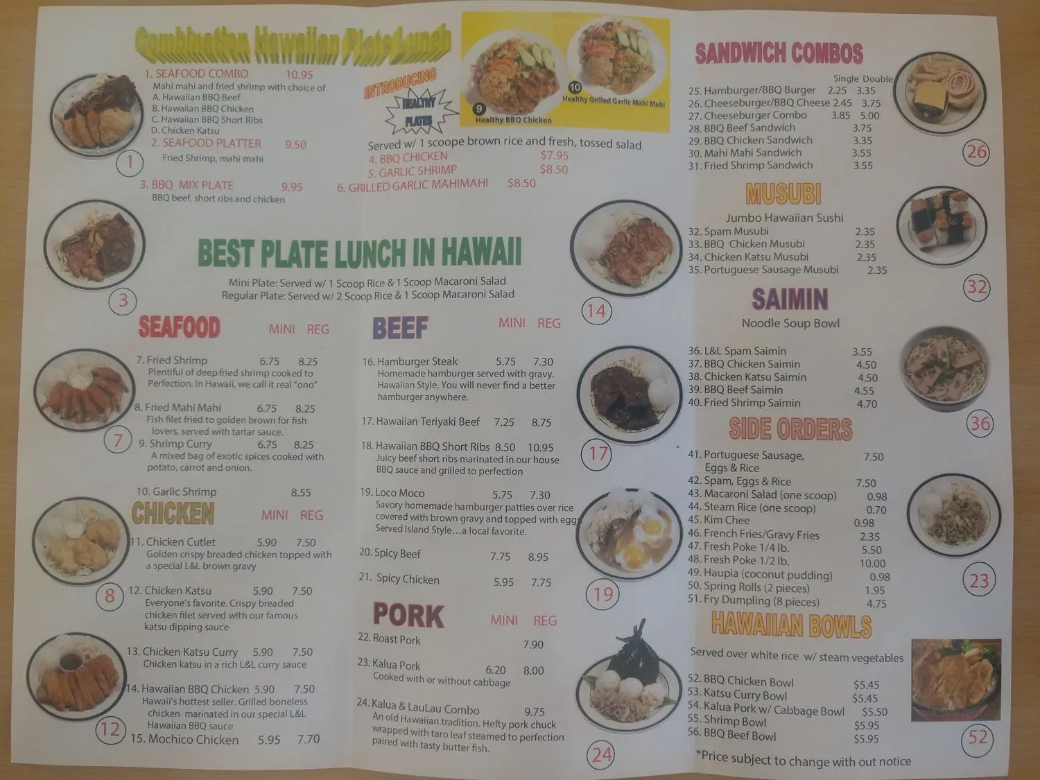 Menu 3