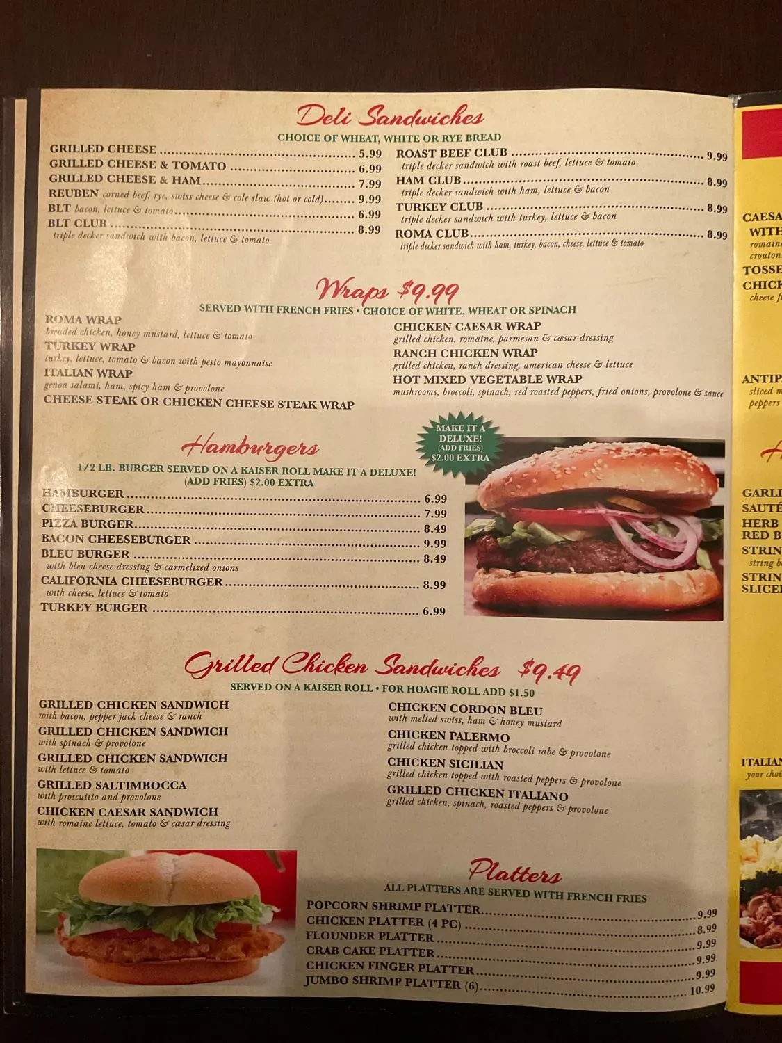 Menu 4