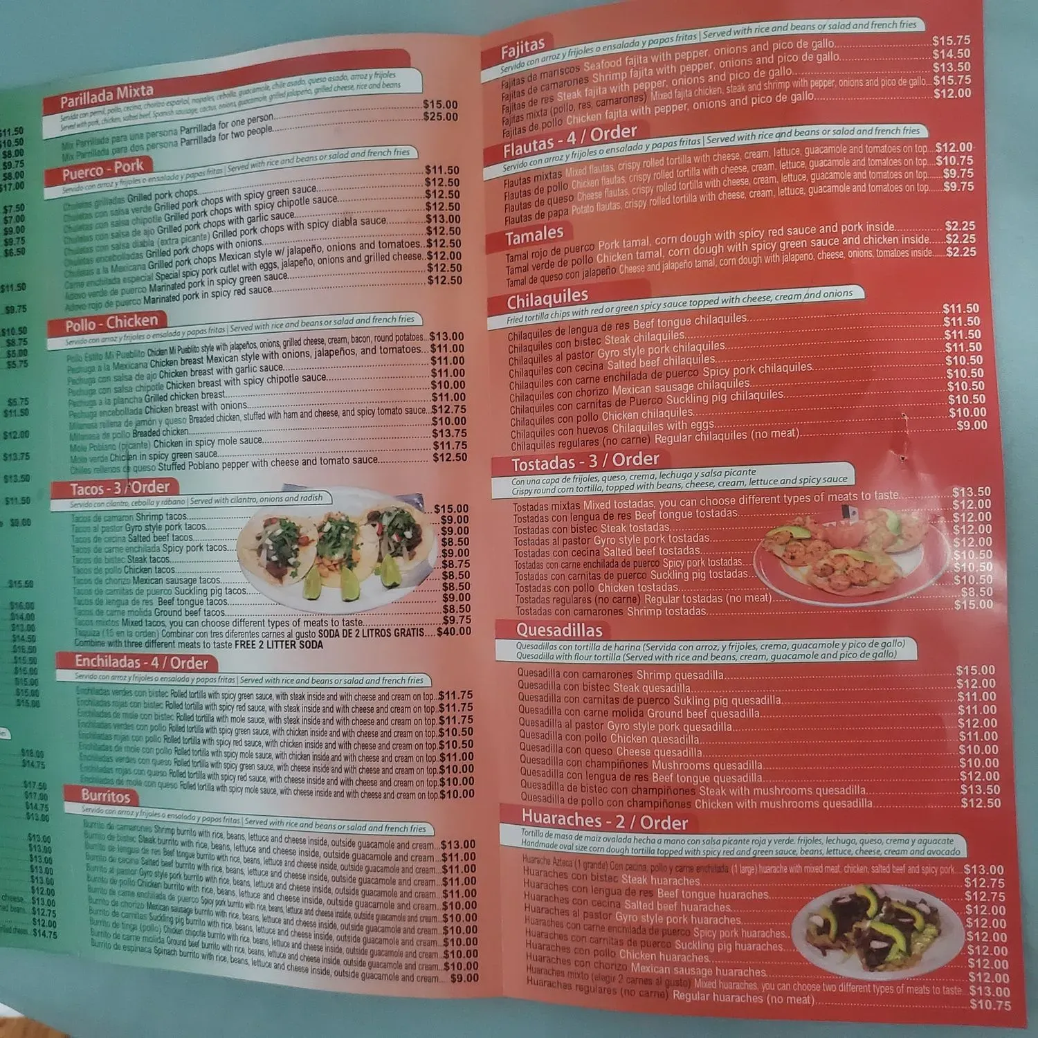 Menu 6