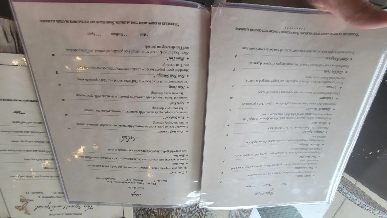 Menu 6