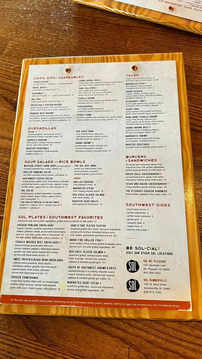 Menu 4