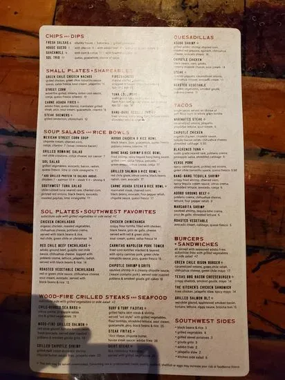 Menu 6