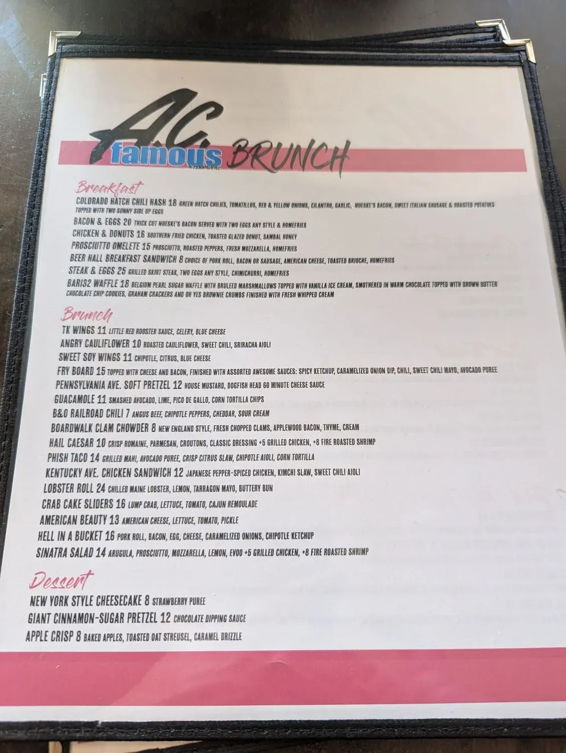 Menu 6