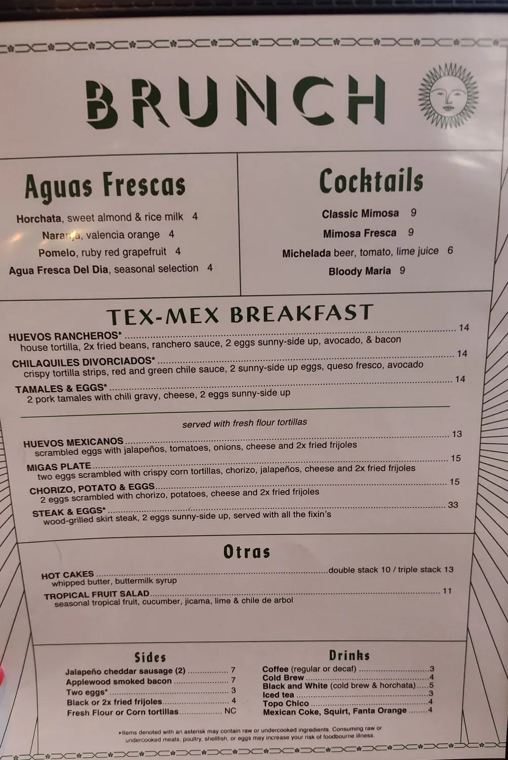 Menu 6