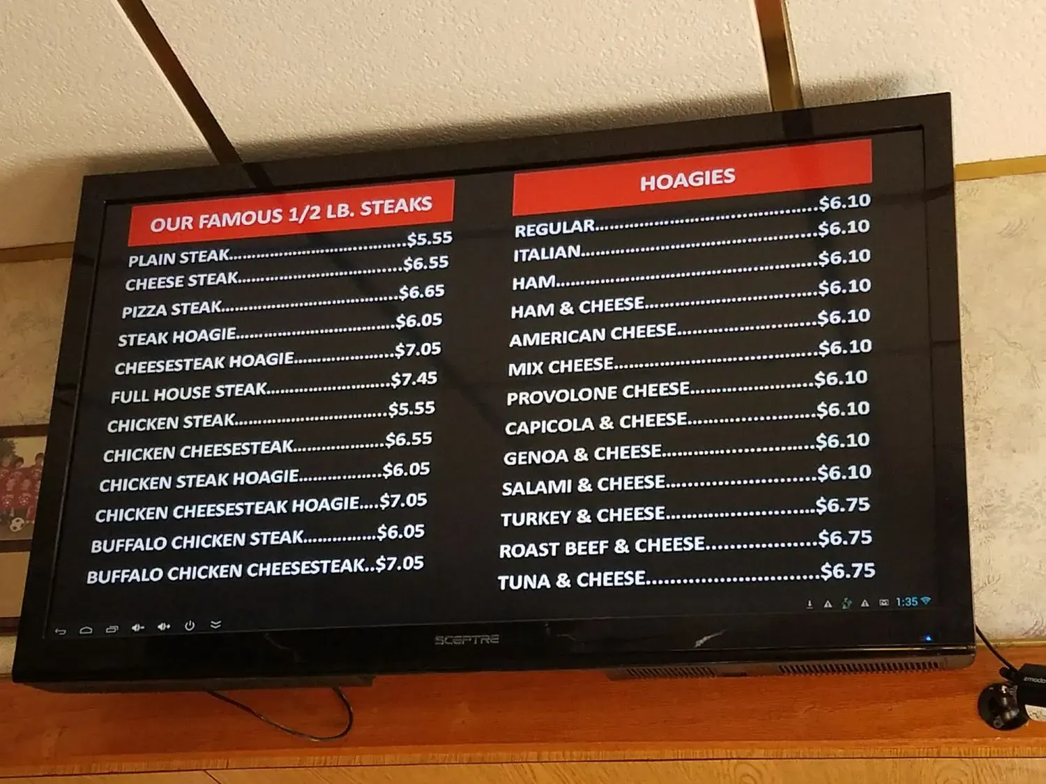 Menu 3