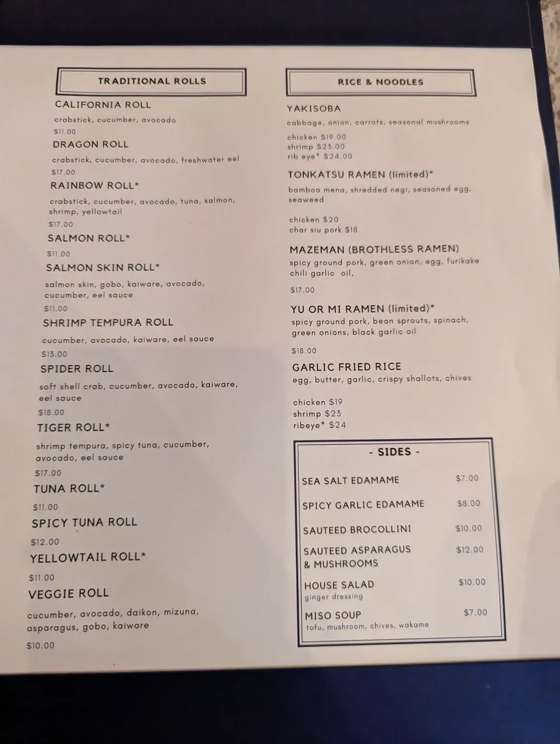 Menu 4