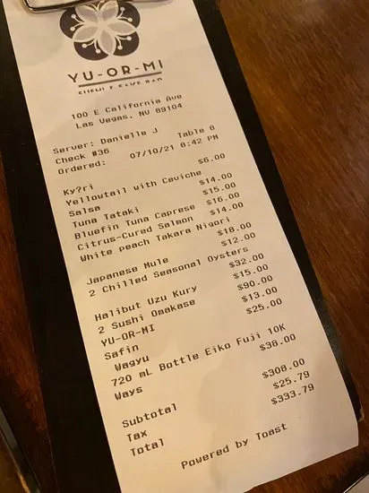 Menu 6