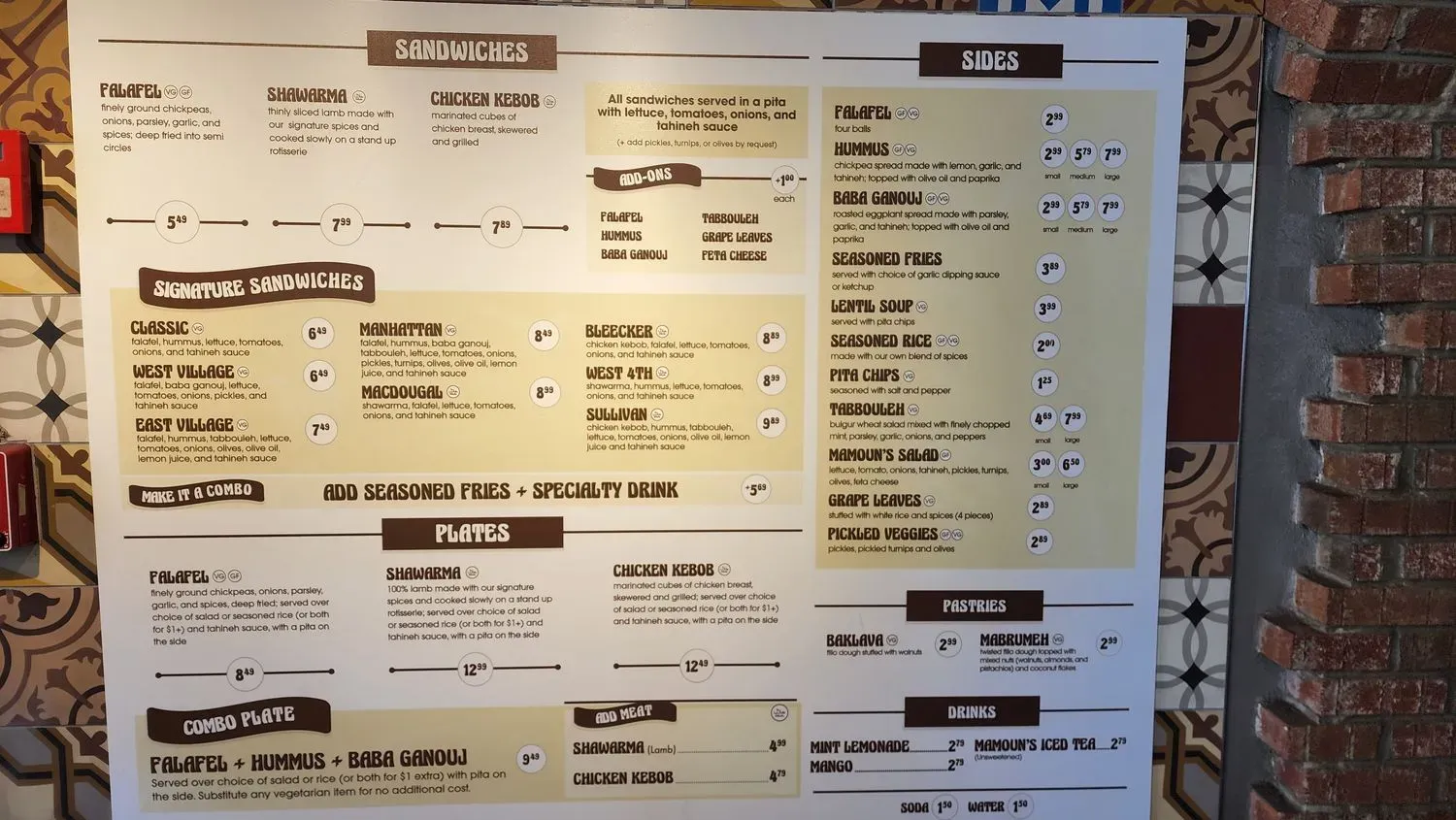 Menu 6