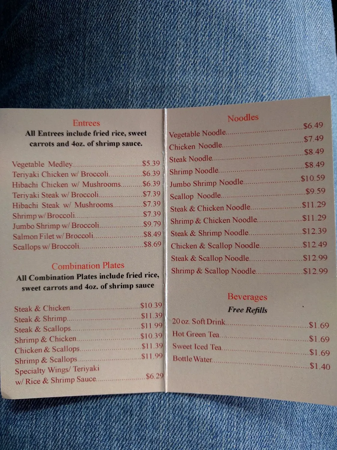 Menu 4