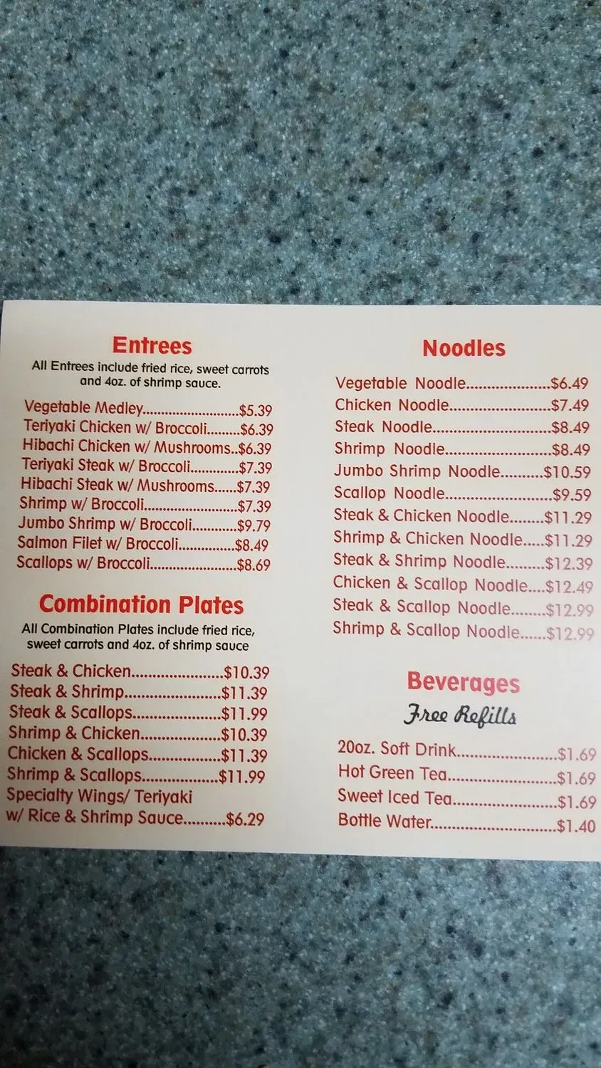 Menu 6