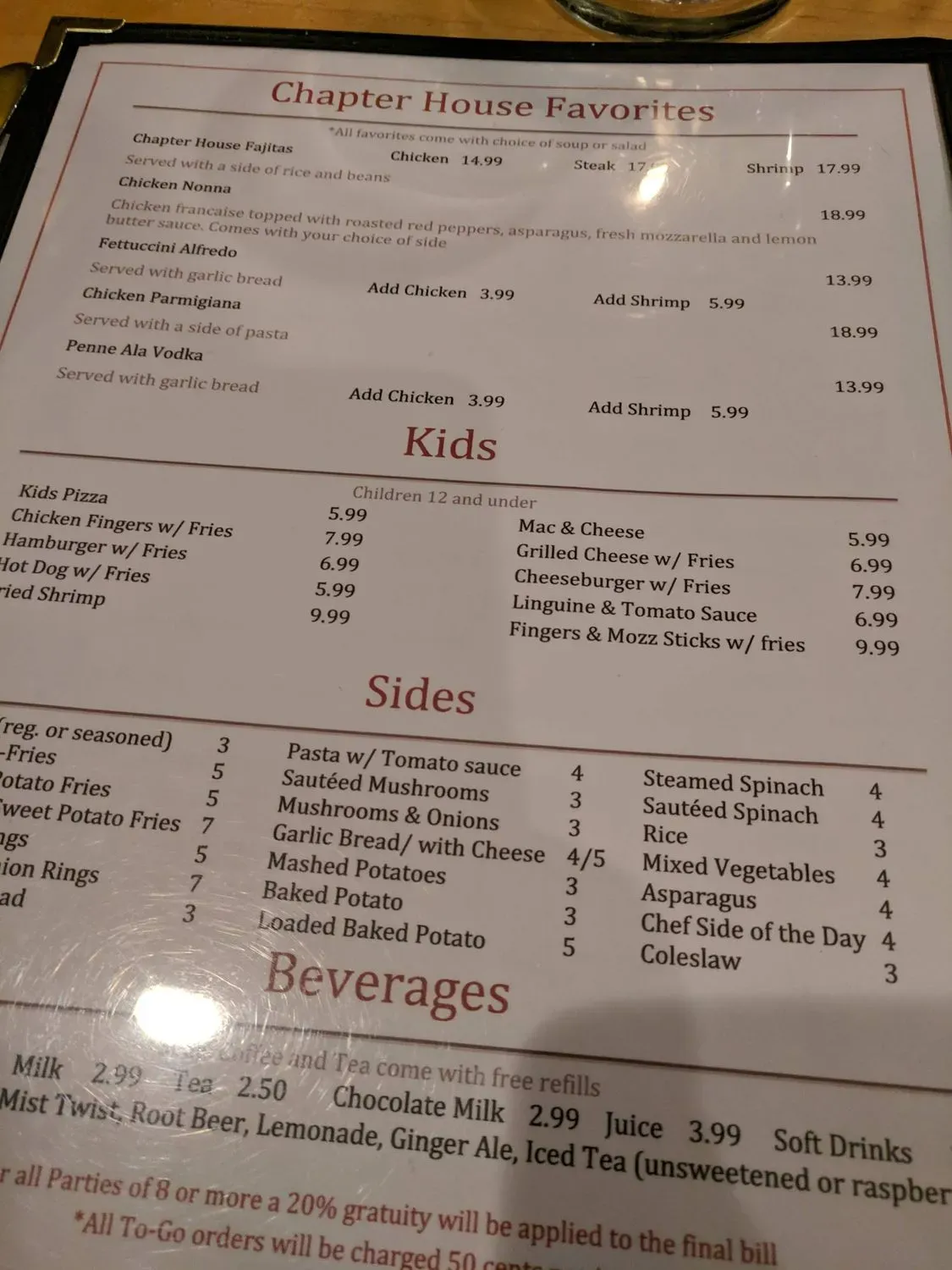 Menu 4