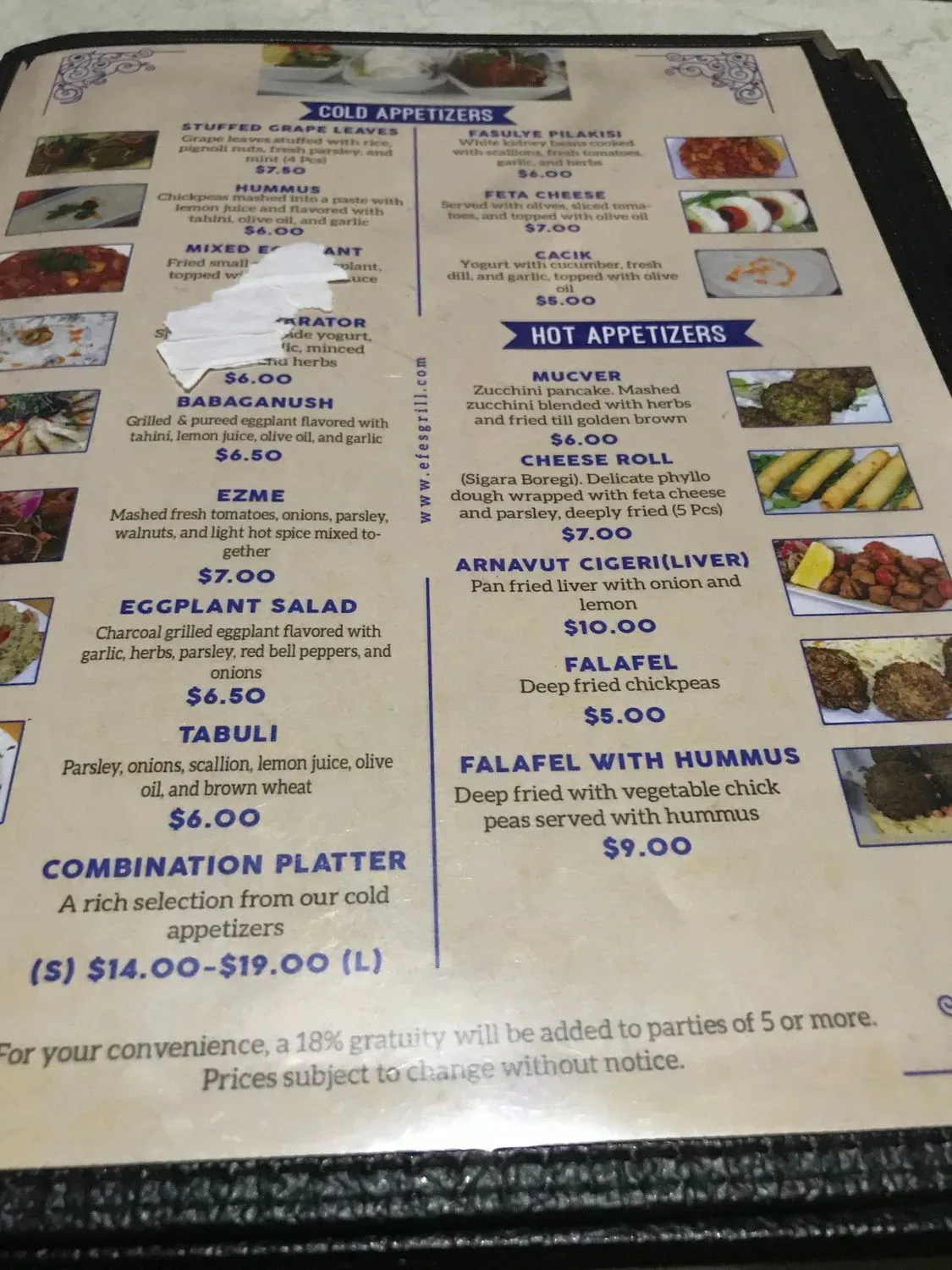 Menu 3