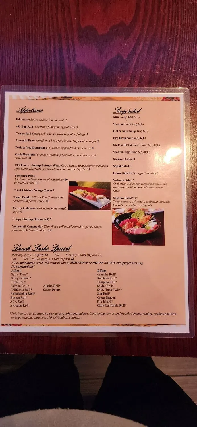 Menu 4