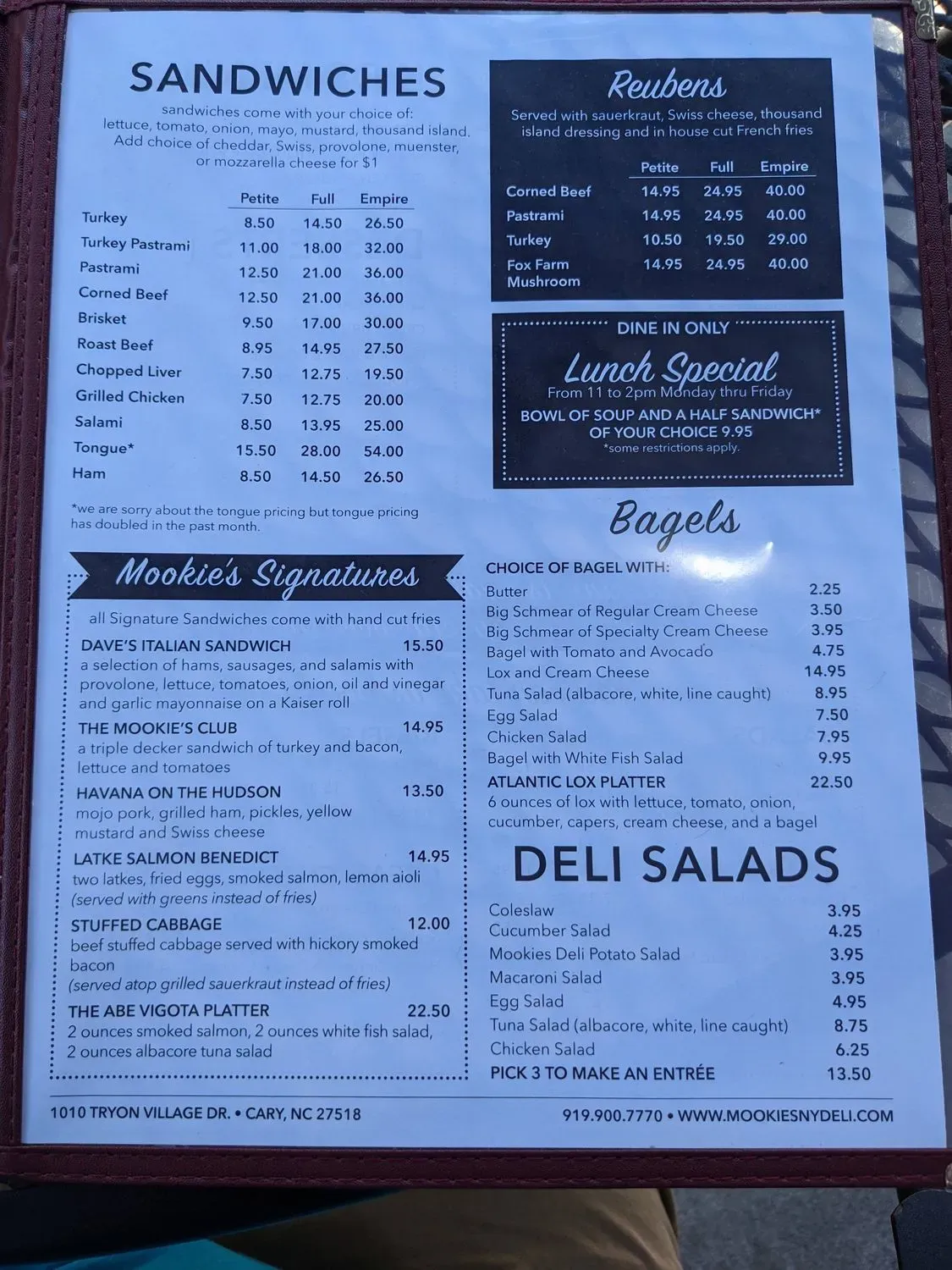 Menu 3