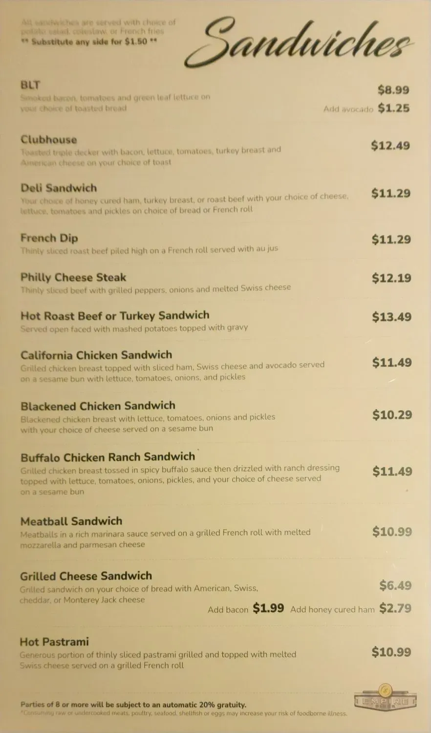 Menu 3