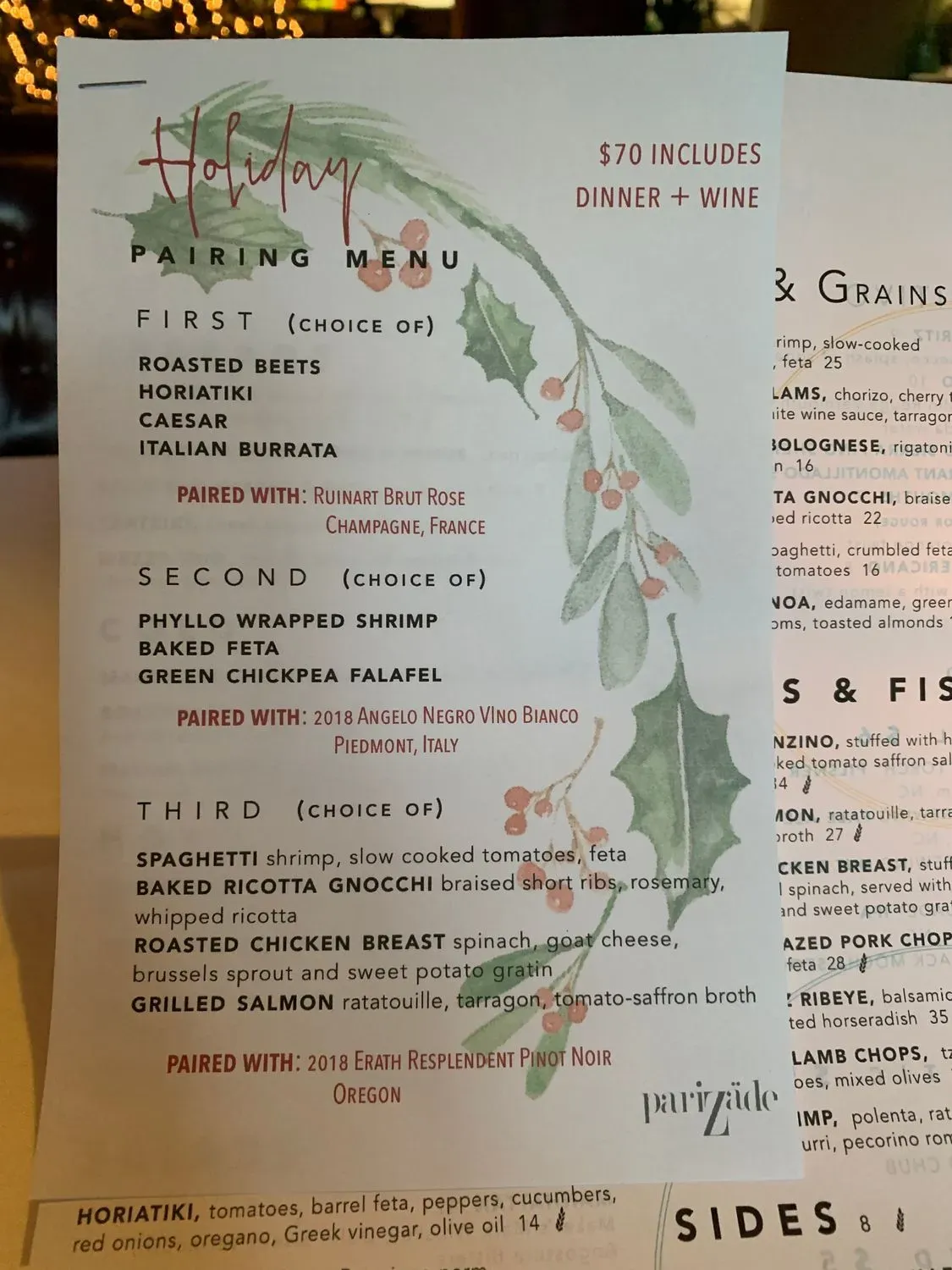 Menu 6