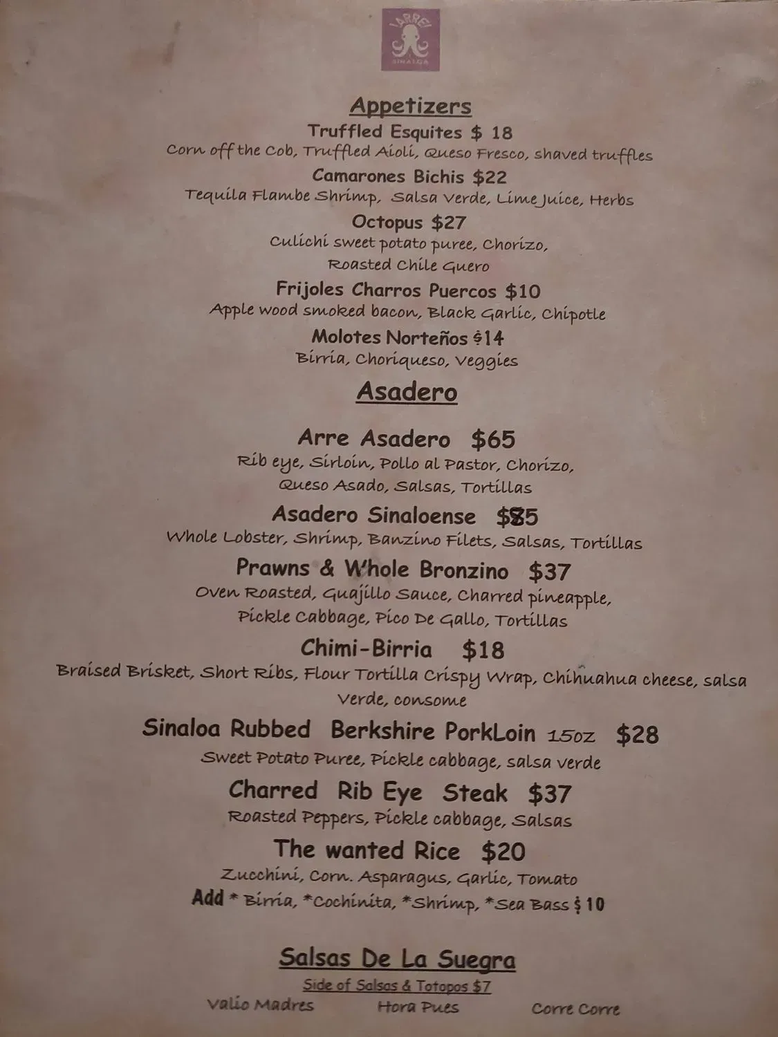 Menu 6