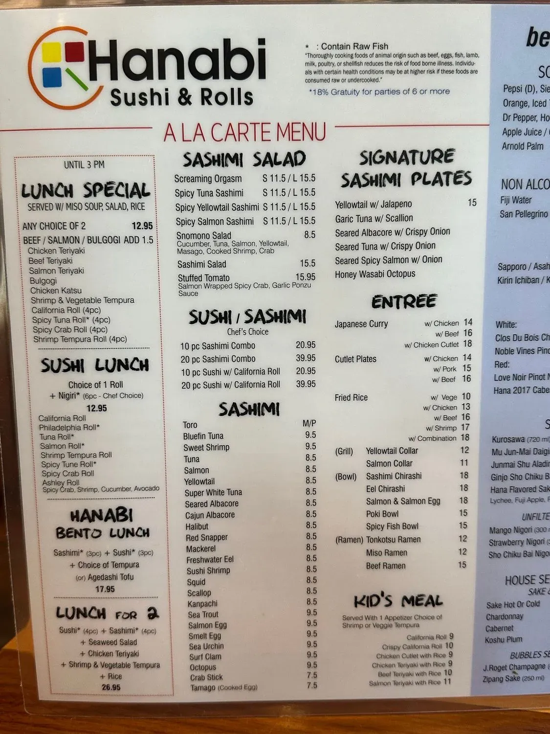 Menu 6