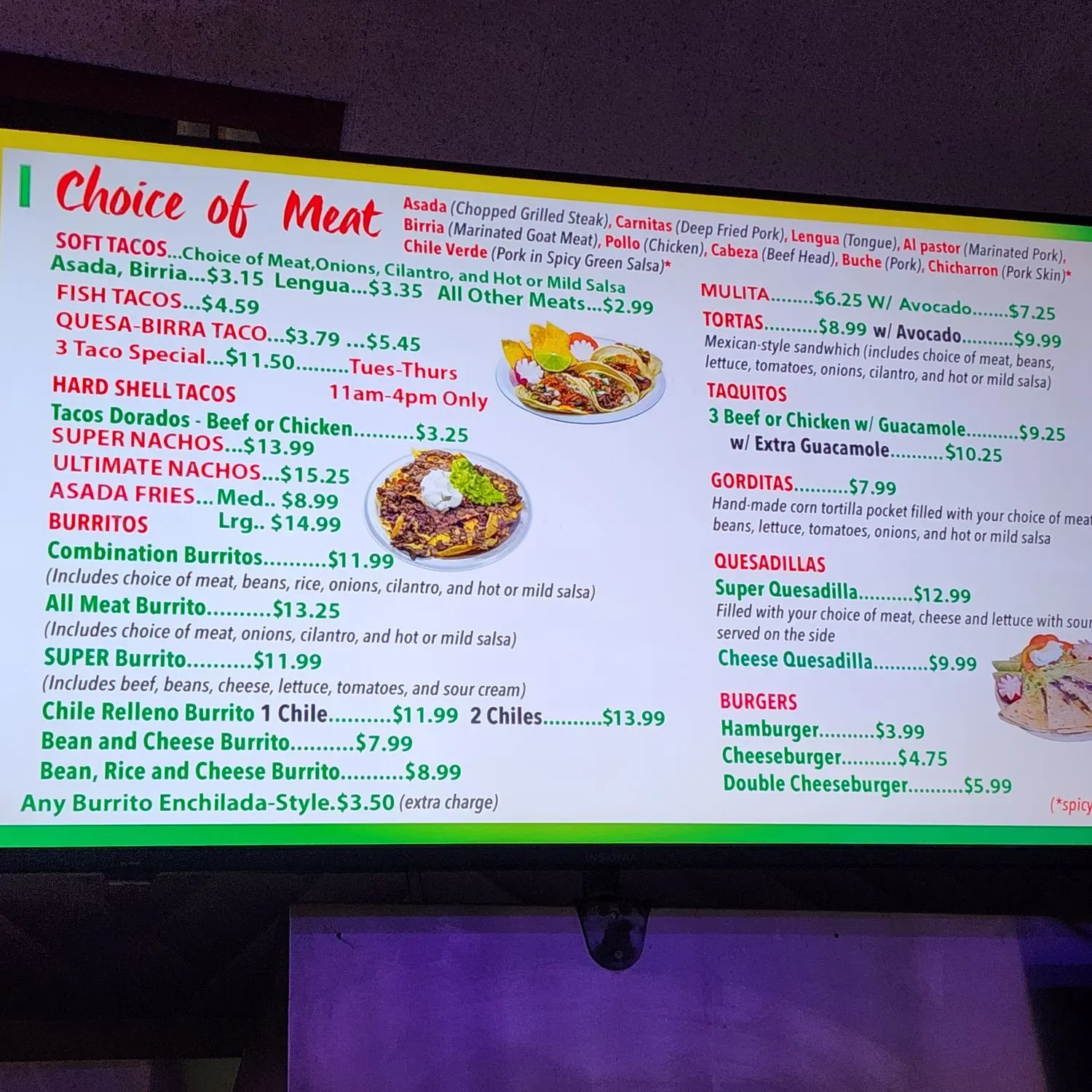 Menu 3