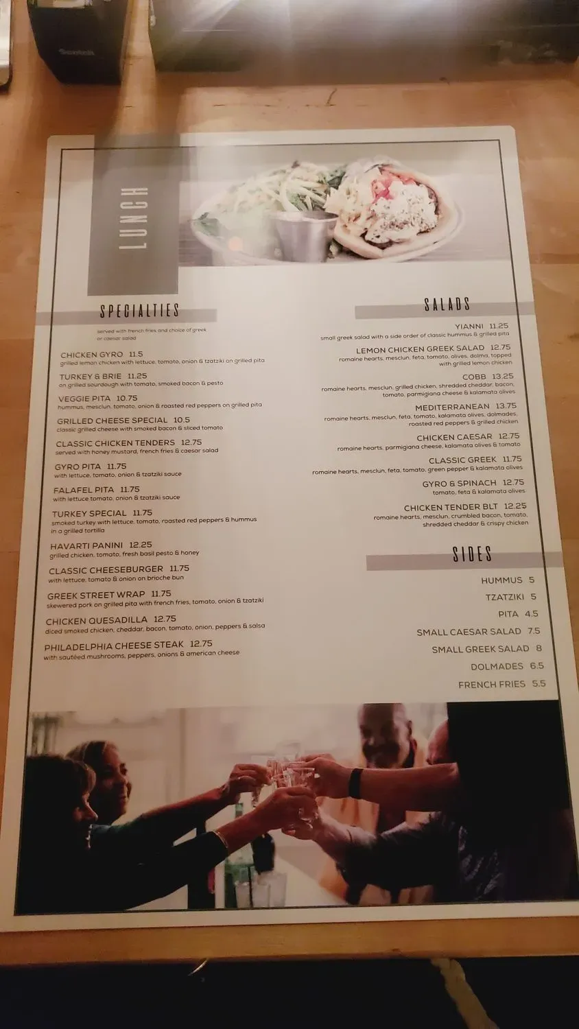 Menu 4