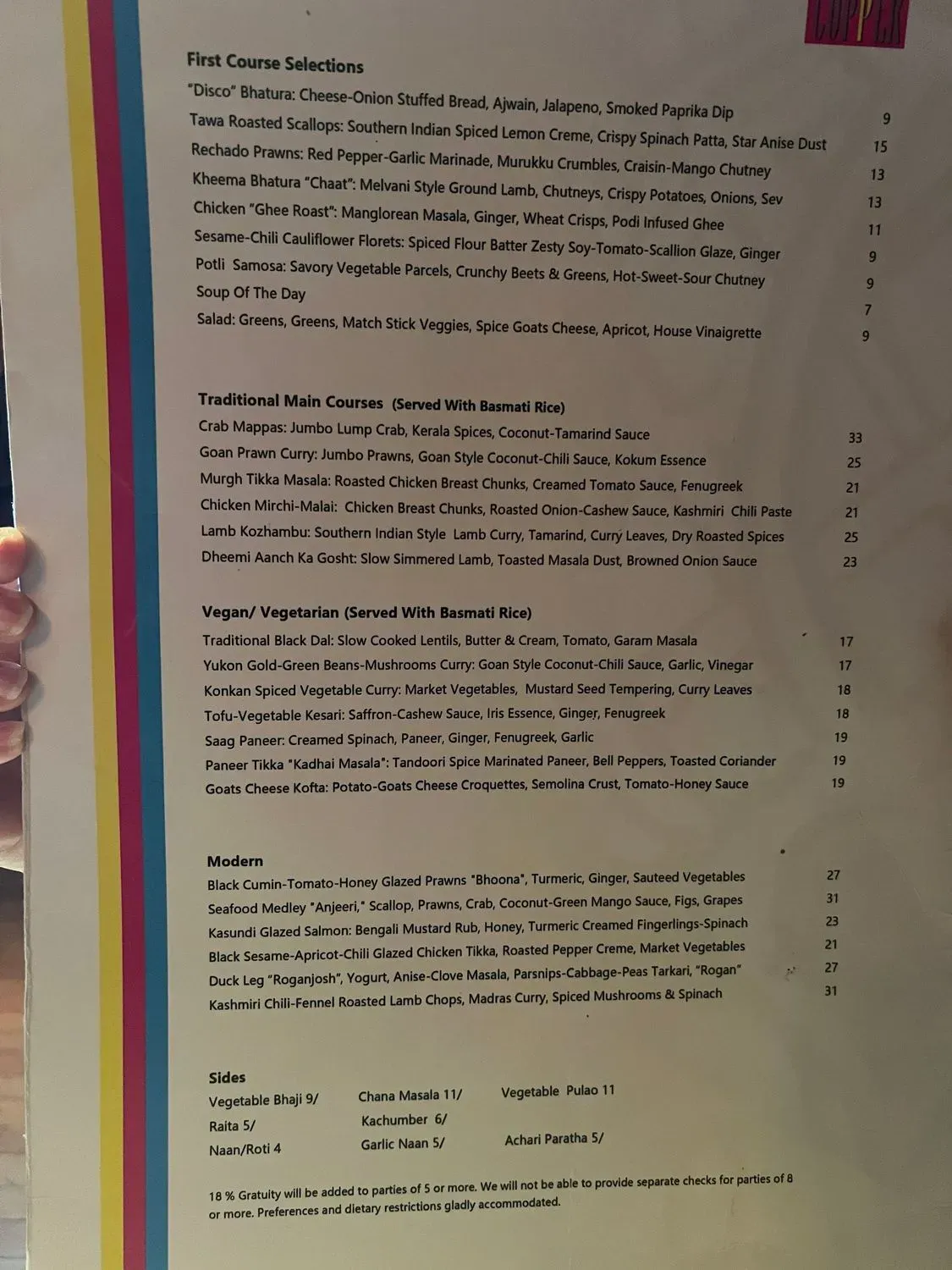 Menu 4