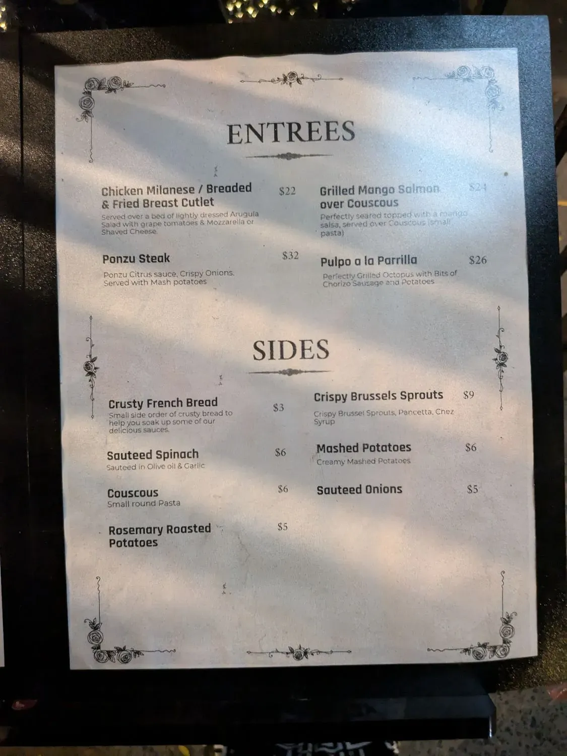 Menu 4