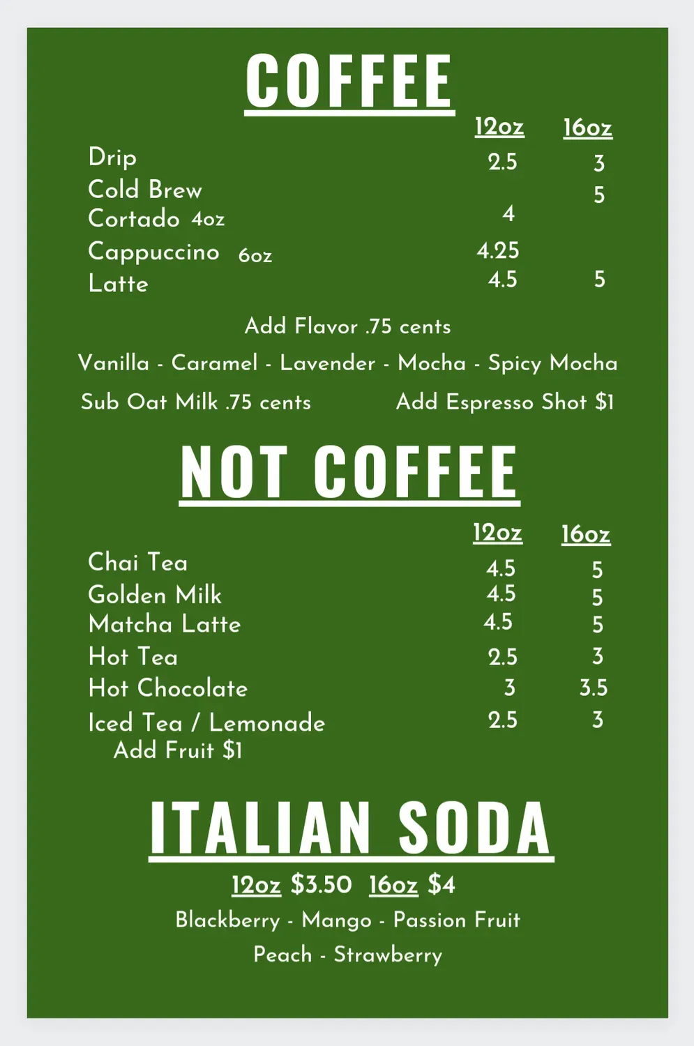 Menu 3