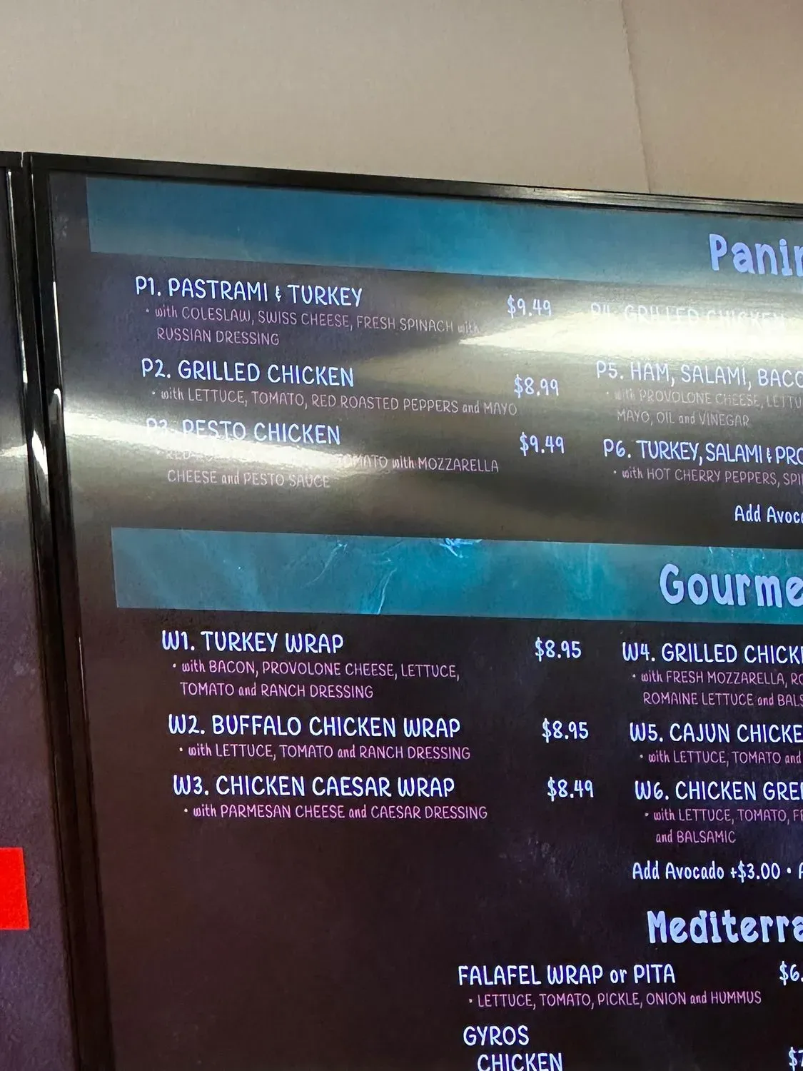 Menu 4