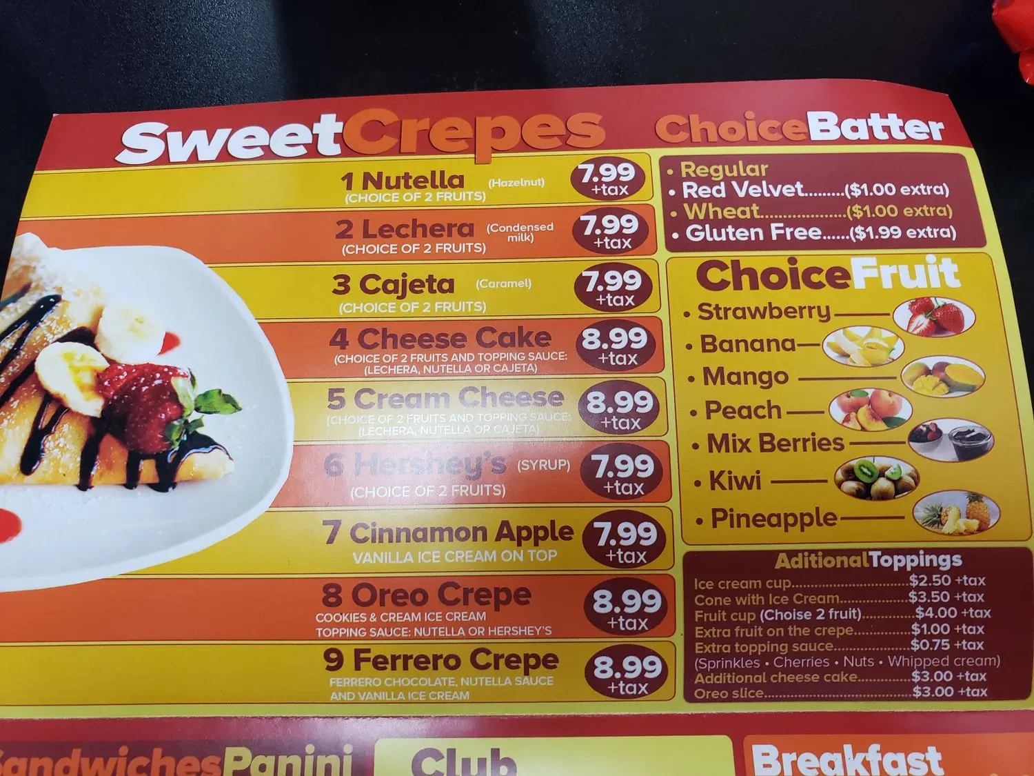 Menu 3