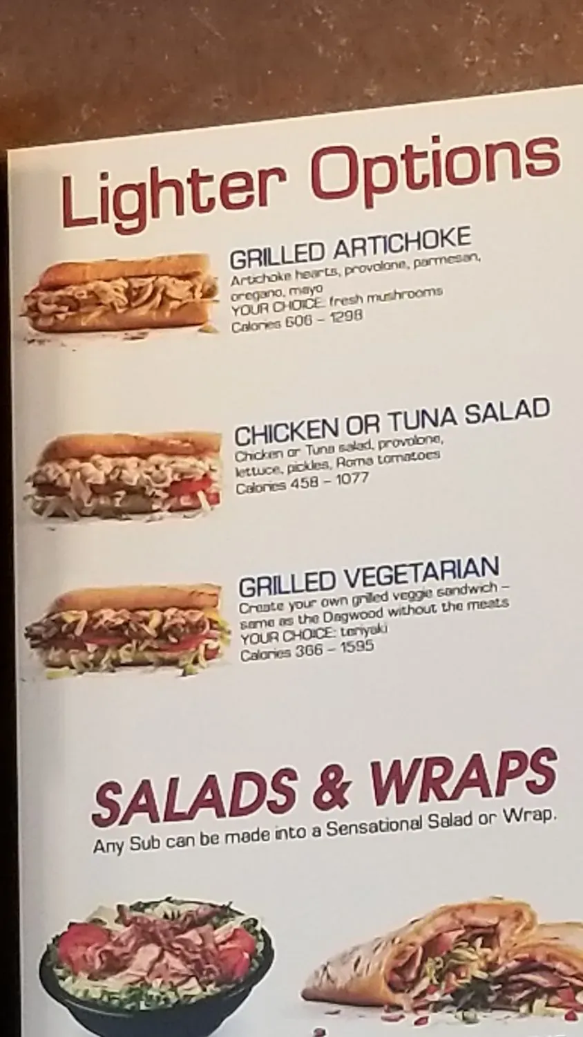 Menu 4