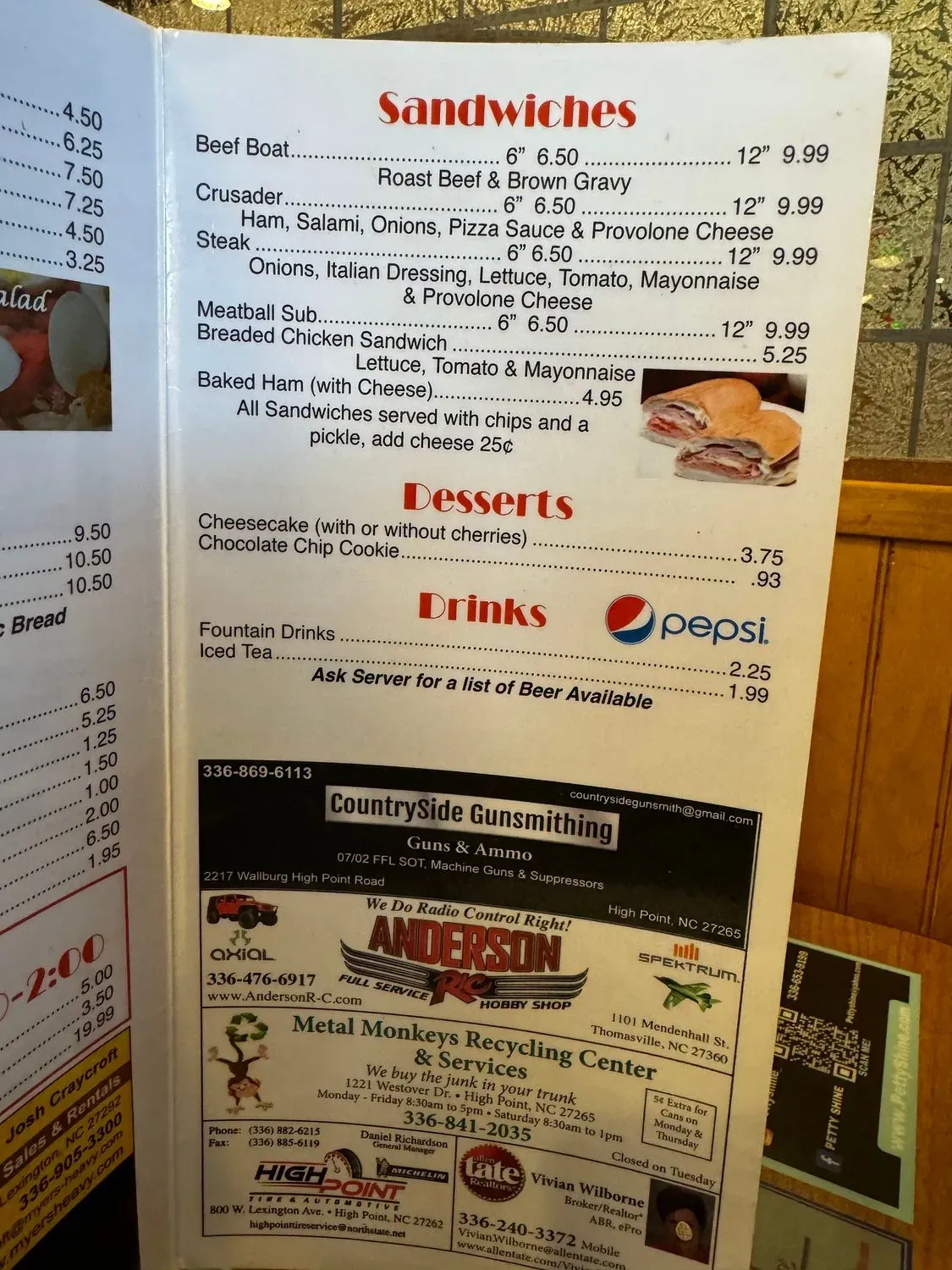 Menu 3